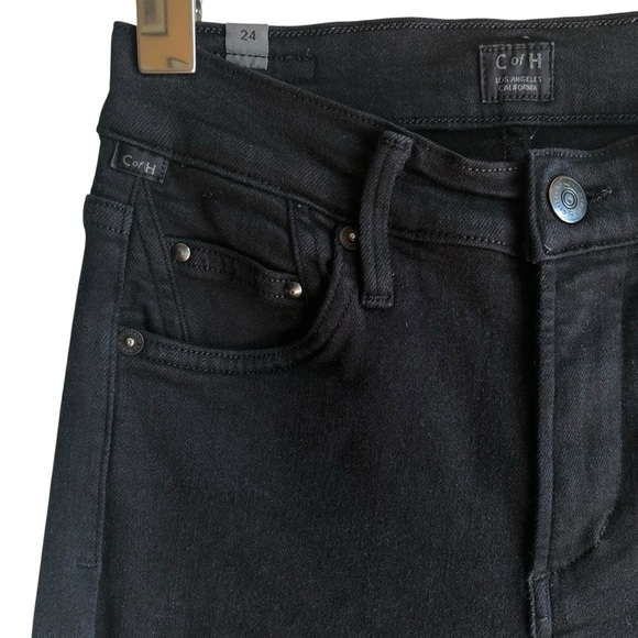 COH The Rocket High Rise Skinny Jeans Size 24 Premium Black Denim - Picture 7 of 15